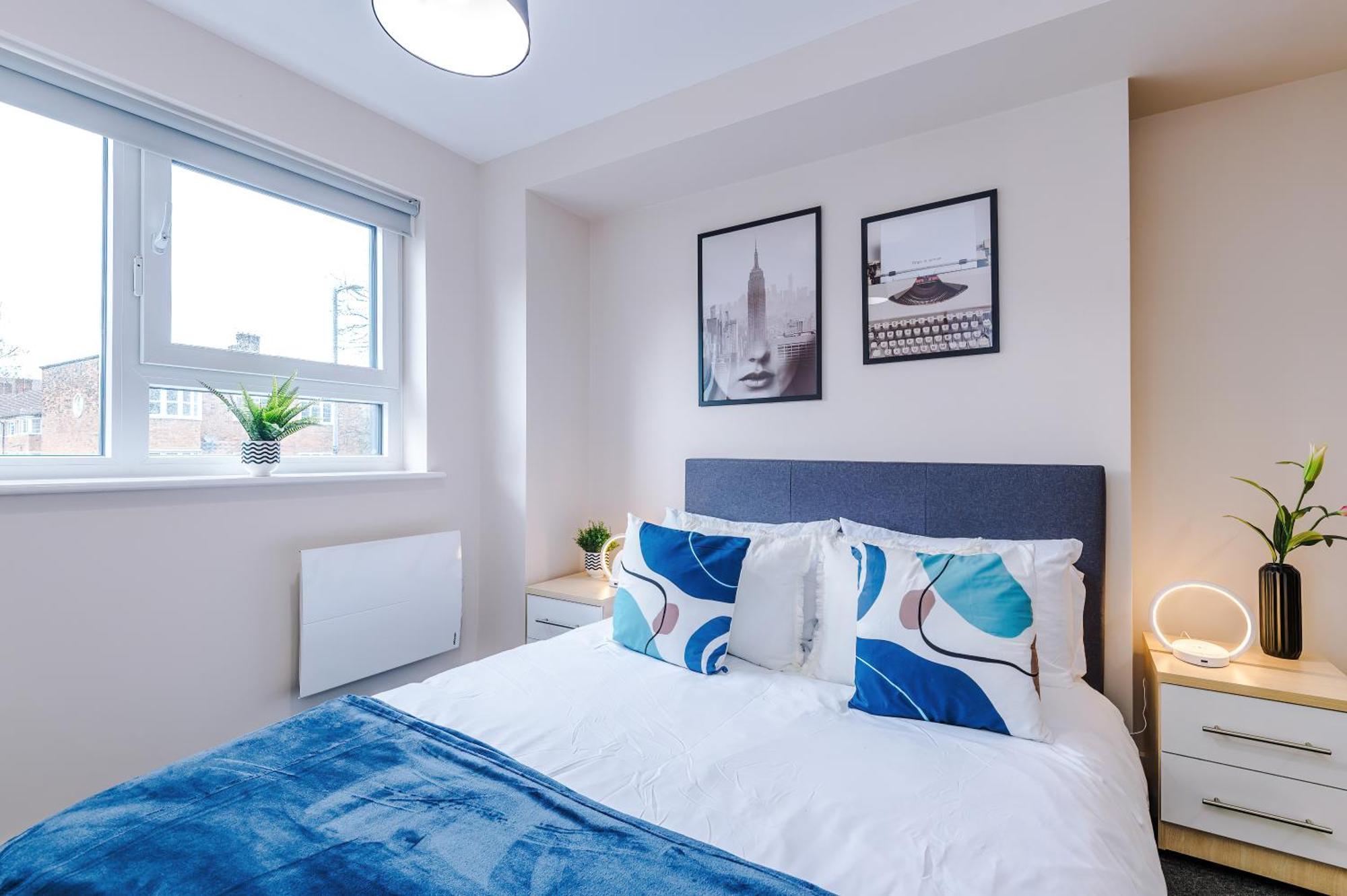 Deluxe New Build 2 Bedroom 2 Bathroom Apartment - Free Secure Parking Manchester Exterior photo