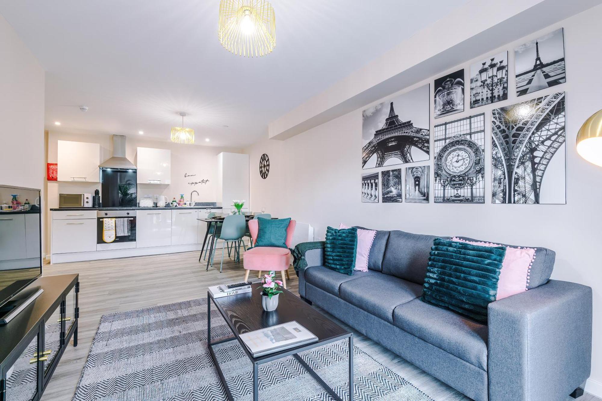 Deluxe New Build 2 Bedroom 2 Bathroom Apartment - Free Secure Parking Manchester Exterior photo