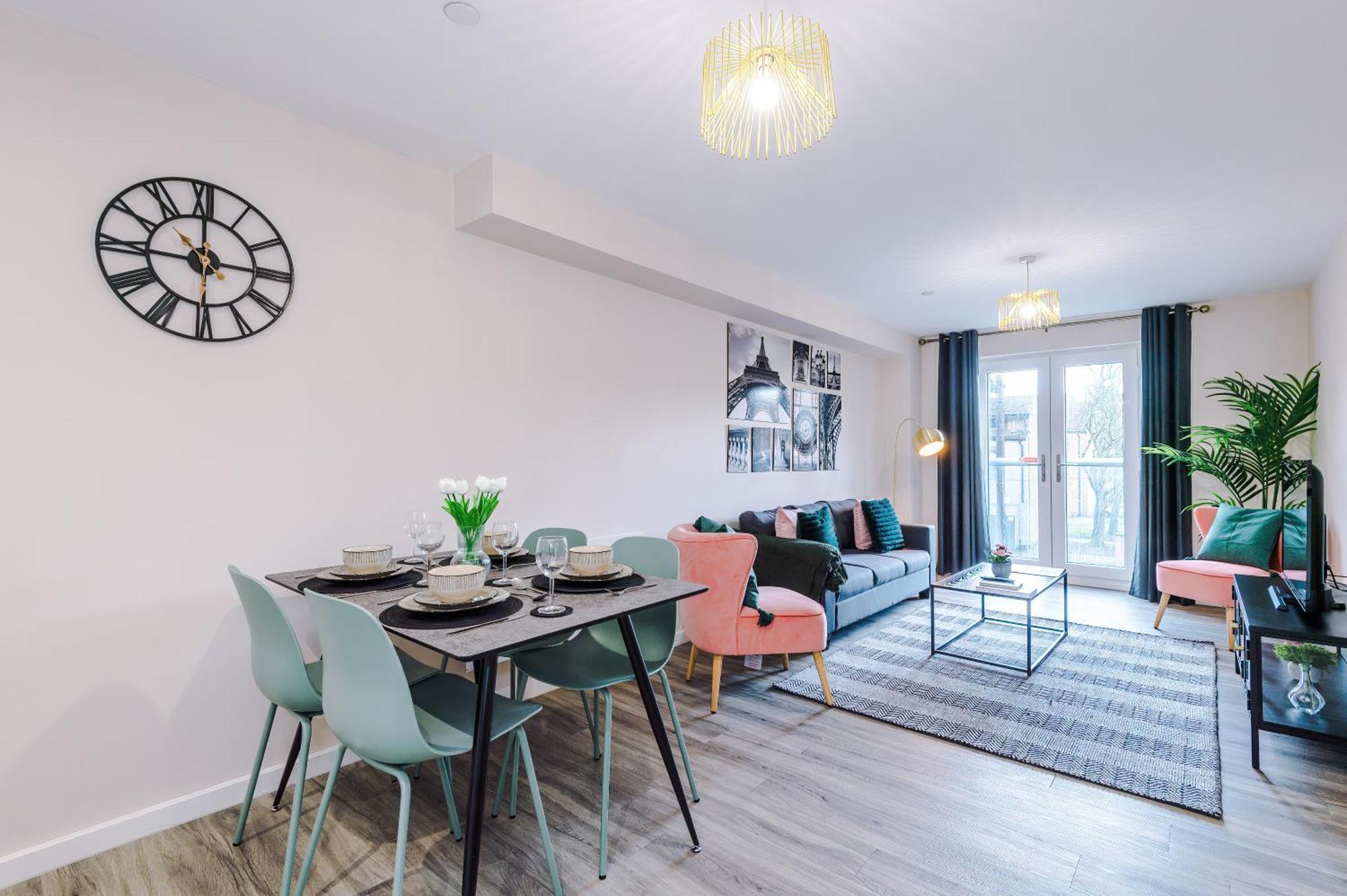 Deluxe New Build 2 Bedroom 2 Bathroom Apartment - Free Secure Parking Manchester Exterior photo